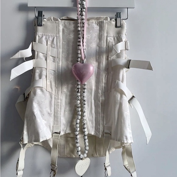 CAMP Vintage Bridal Corset Girdle Corset 29” Garters Shaper Ref. # 9144 White - Picture 9 of 17